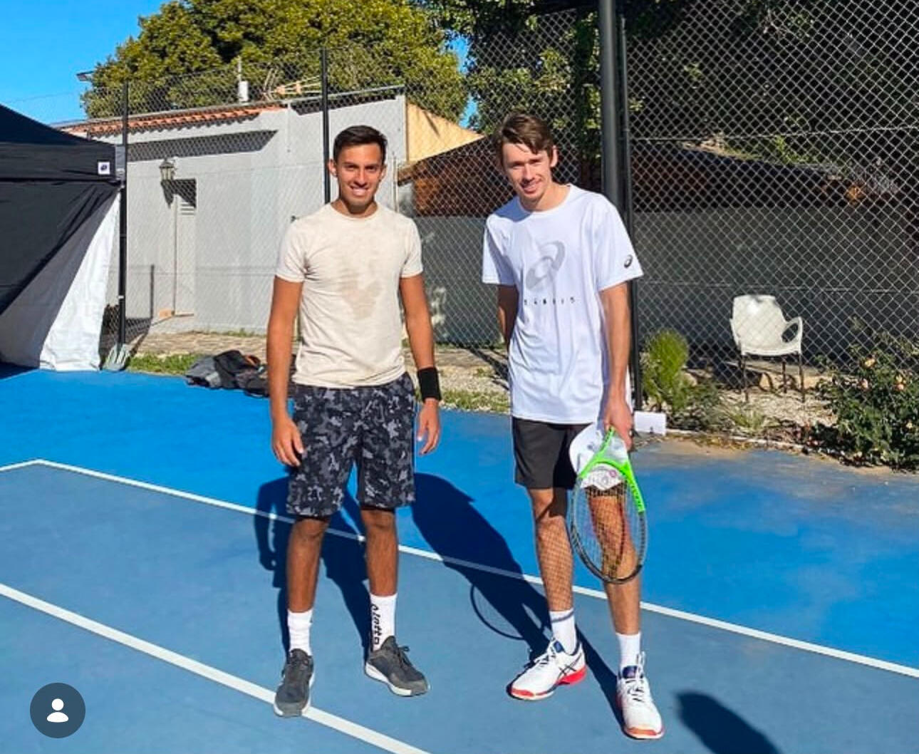 Hitting Partner - Alex De Minaur